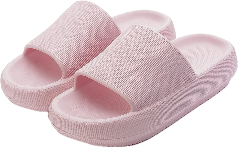 Pantuflas de Foam Viscoelástica para Hombre y Mujer (Rosada)