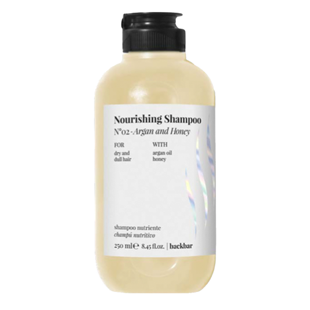N°02 - Argan and Honey Nourishing Champú 250ml - Farmavita